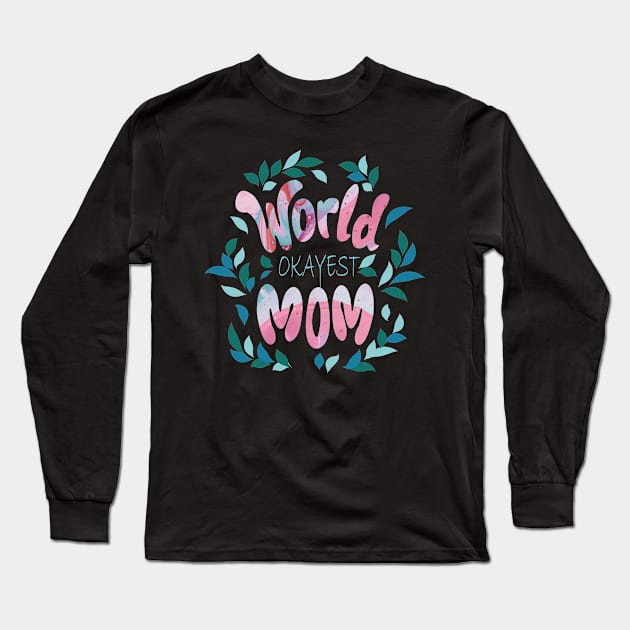 Floral mom Long Sleeve T-Shirt by manal